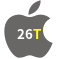 Aplicativo 26T para iOS